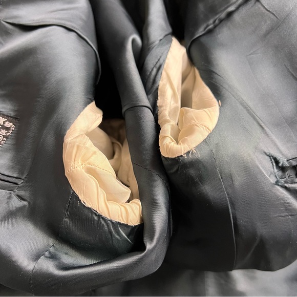 Kenzo 80s Vintage Homme Men's Oversized Stripe Runway Wool Button Blazer - Picture 13 of 17